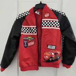 New W/out Tags McQueen Race Car Jacket
