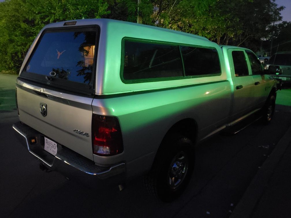 Long bed heavy duty Ram camper!