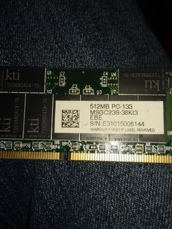 512 Mb Pc-133 Laptop Memory