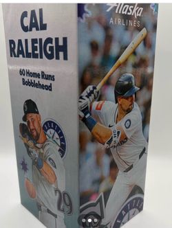Cal Raleigh 60 Home Runs Seattle Mariners Bobblehead