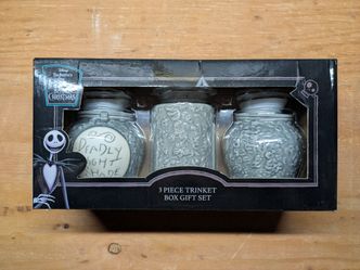 Nightmare Before Christmas 3 Piece Trinket Box Set