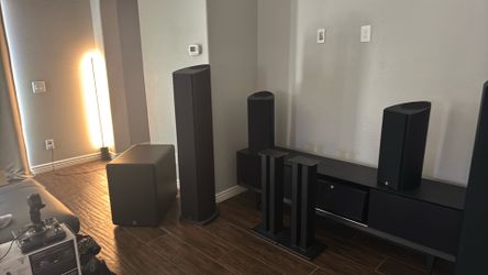 Monoprice Monolith 5.1.4 speaker setup