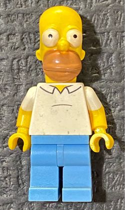 LEGO Simpsons Minifigure – Homer Simpson – Adult Collector