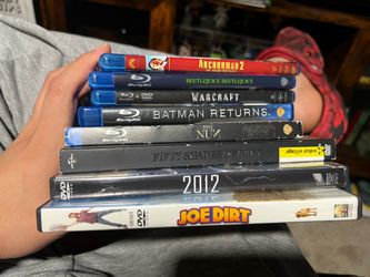 Blu Ray and dvd lot