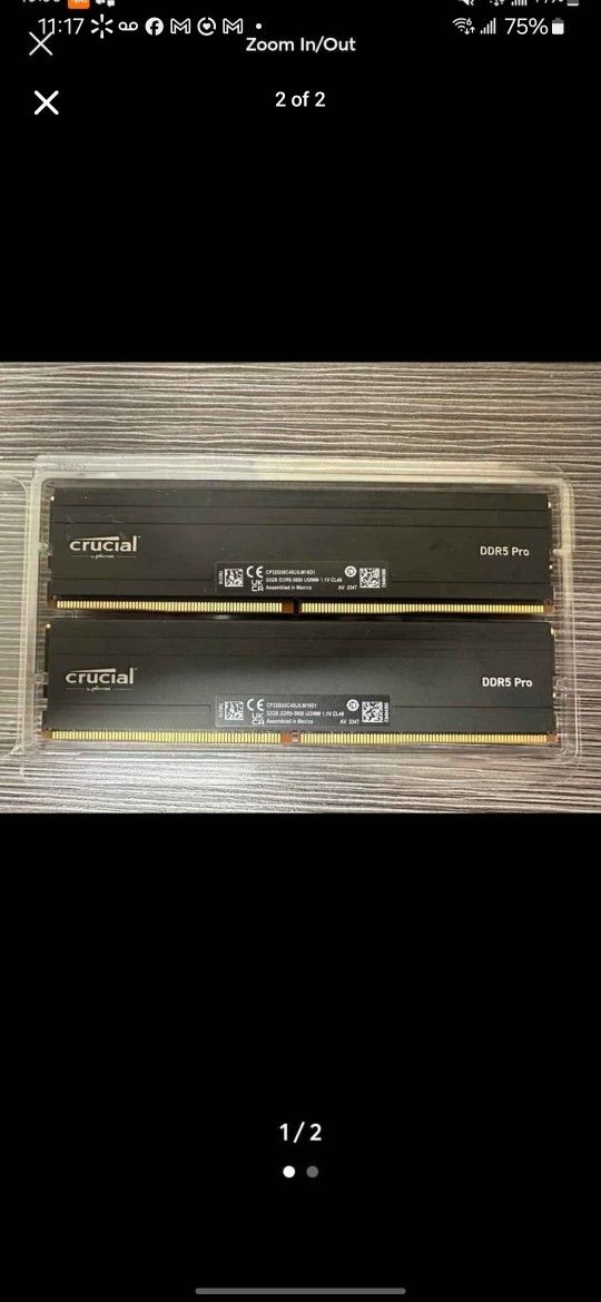 DDR5 RAM 64GB 2X32 CRUCIAL