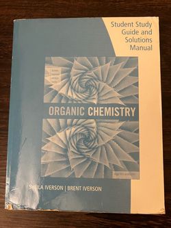 Organic Chemistry 8th Edition With Study Guide Solutions Manual Brown, Iverson