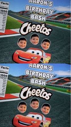 Custom chip bags