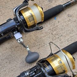 Shimano 8000D Baitrunner Reels/New Star Rods