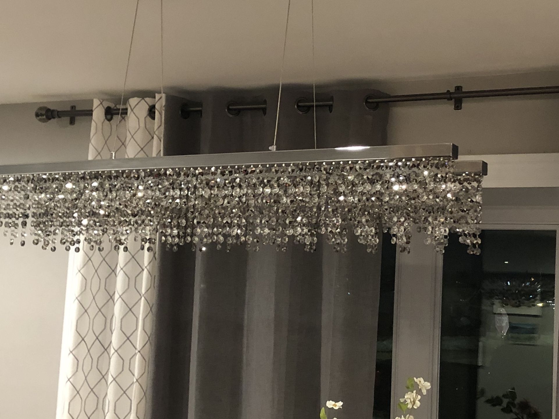 Midnight Shower Chandelier