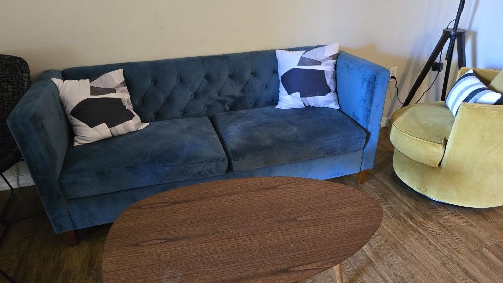 Sofa With Pillows
