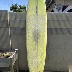 Robert August 7’6 Fiberglass Surfboard 