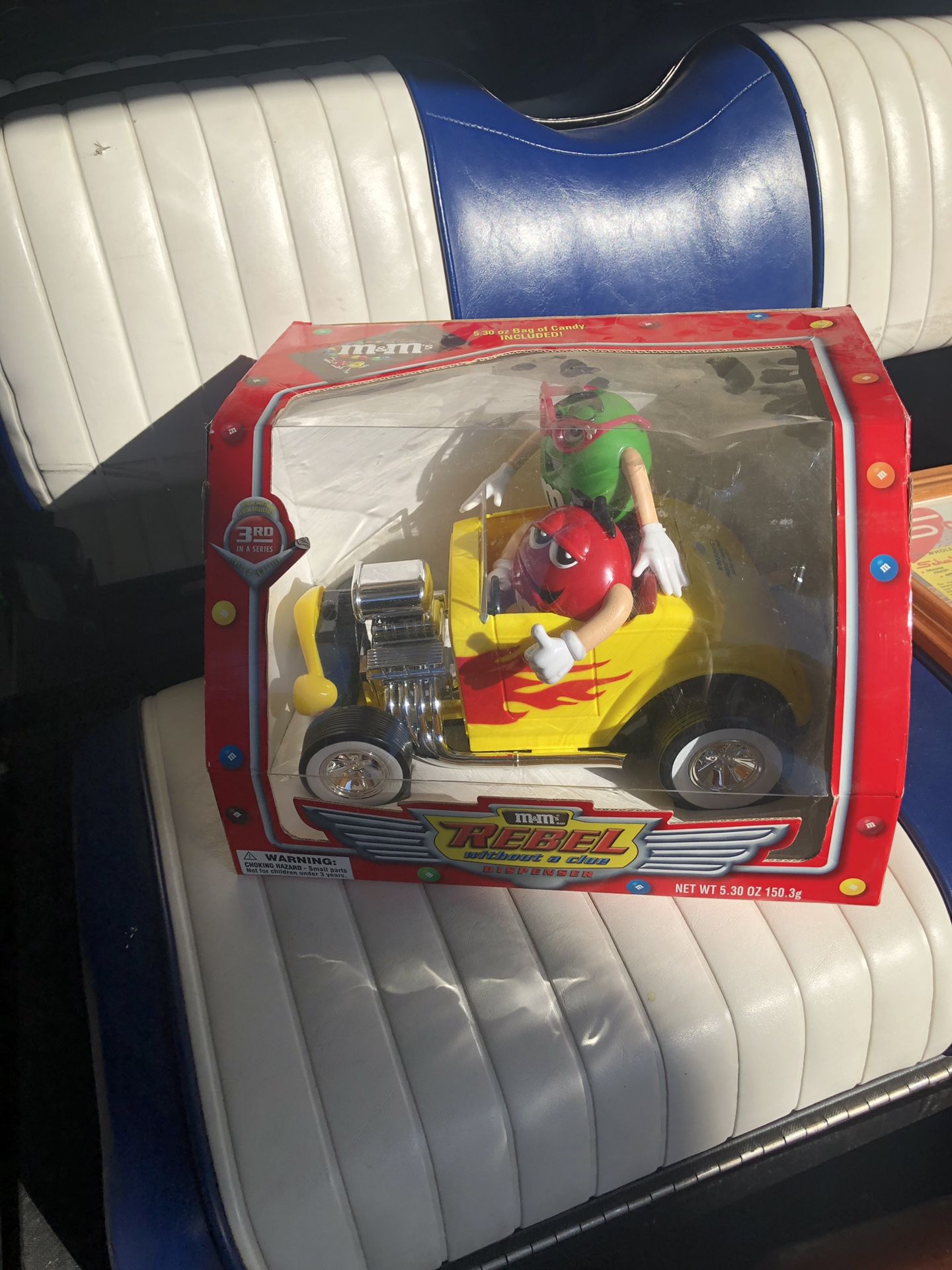m&m car dispenser