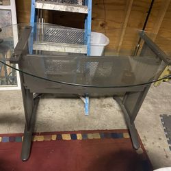 Glass Desk