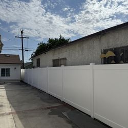 Vinyl Fence 