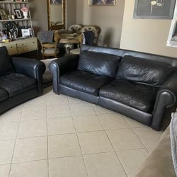 Leather Couches 