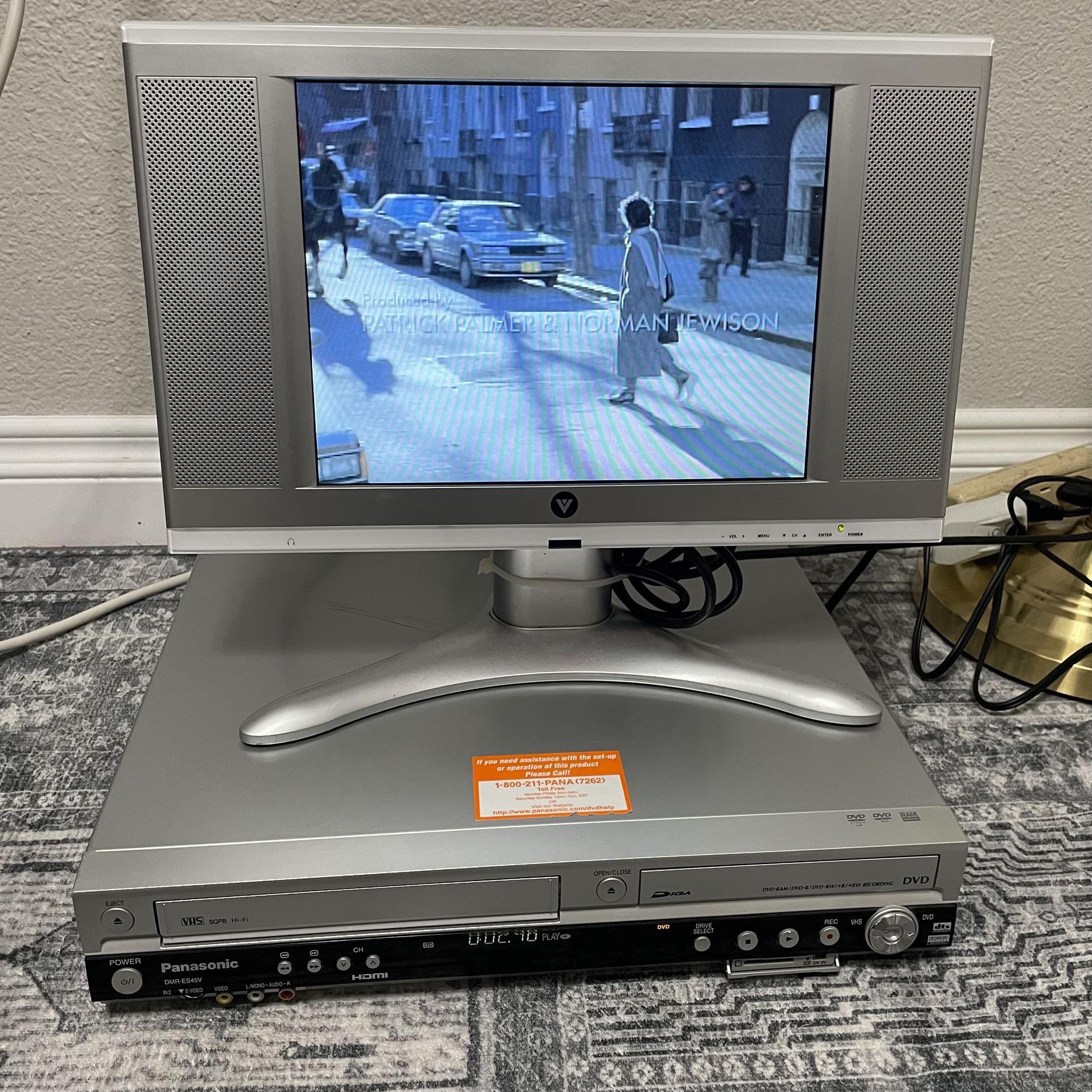 Panasonic VCR/DVD