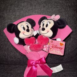 Mickey & Minnie Plush Bouquet 