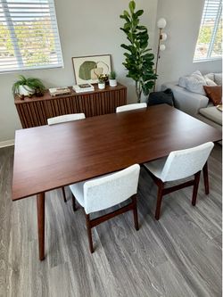 Dining Table from Article: Seno 71” - Walnut
