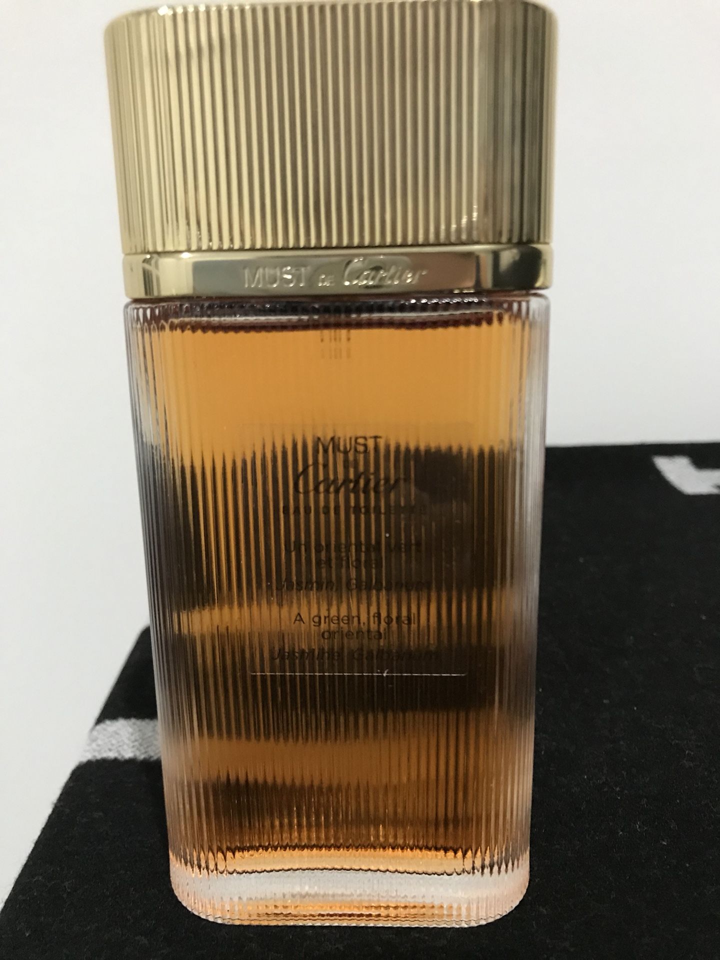 Cartier Must EDT spray 3.3 Tester new