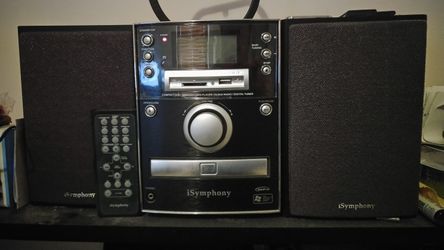 iSymphony M1 CD/MP3 Micro Music System with Built-in Universal iPod Dock