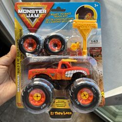 Monster Jam El Toro Loco And Grave Digger 1:43 