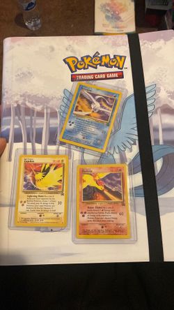Articuno Zapdos Moltres Movie Pokémon Promo Cards