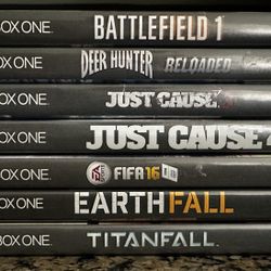 Xbox One Video Game Lot