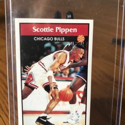 1992 Scottie Pippen Panini Sticker
