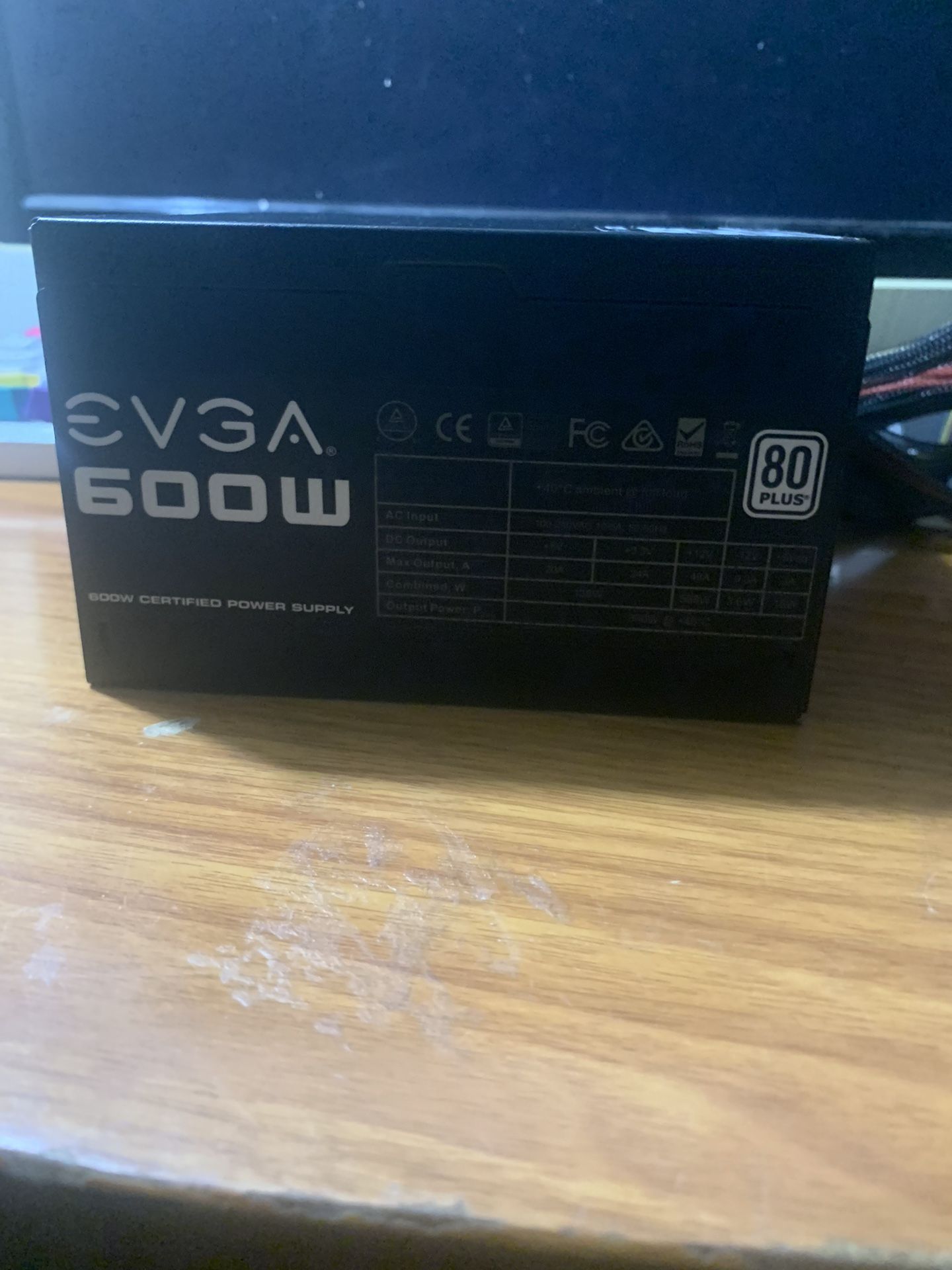 EVGA 600W PSU