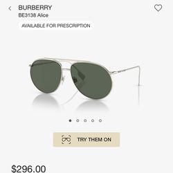 Burberry Alice Sunglasses/Frames