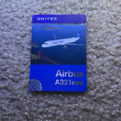 UNITED AIRBUS A 321neo only pick up