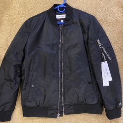 Calvin Klein Mens MA-1 Bomber Jacket 