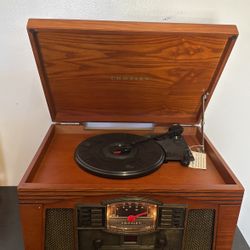 Crosley CR42D-PA Lancaster 3-Speed Turntable with Radio CD/Cassette Player  for Sale in Boca Raton, FL - OfferUp