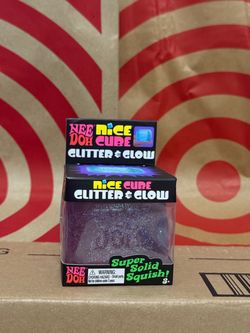 Needoh glitter & glow cube