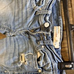 Vintage Y2K “BKE” Stella Skinny Distressed Jeans