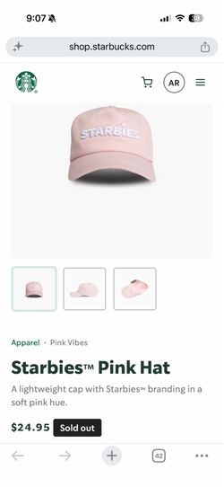 Online Exclusive Starbucks Hat