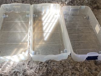 Wheeled Under bed Box