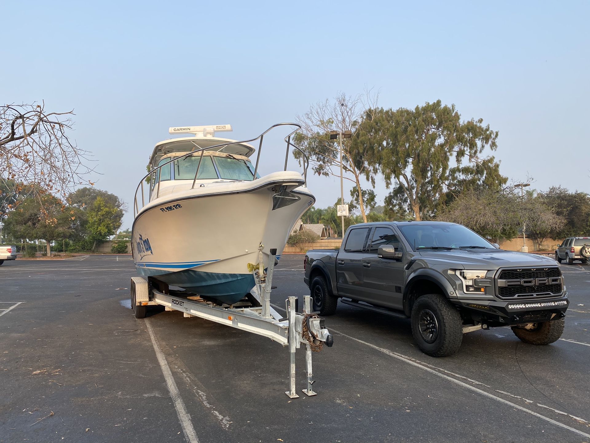 2011 Rocket triple axle boat trailer