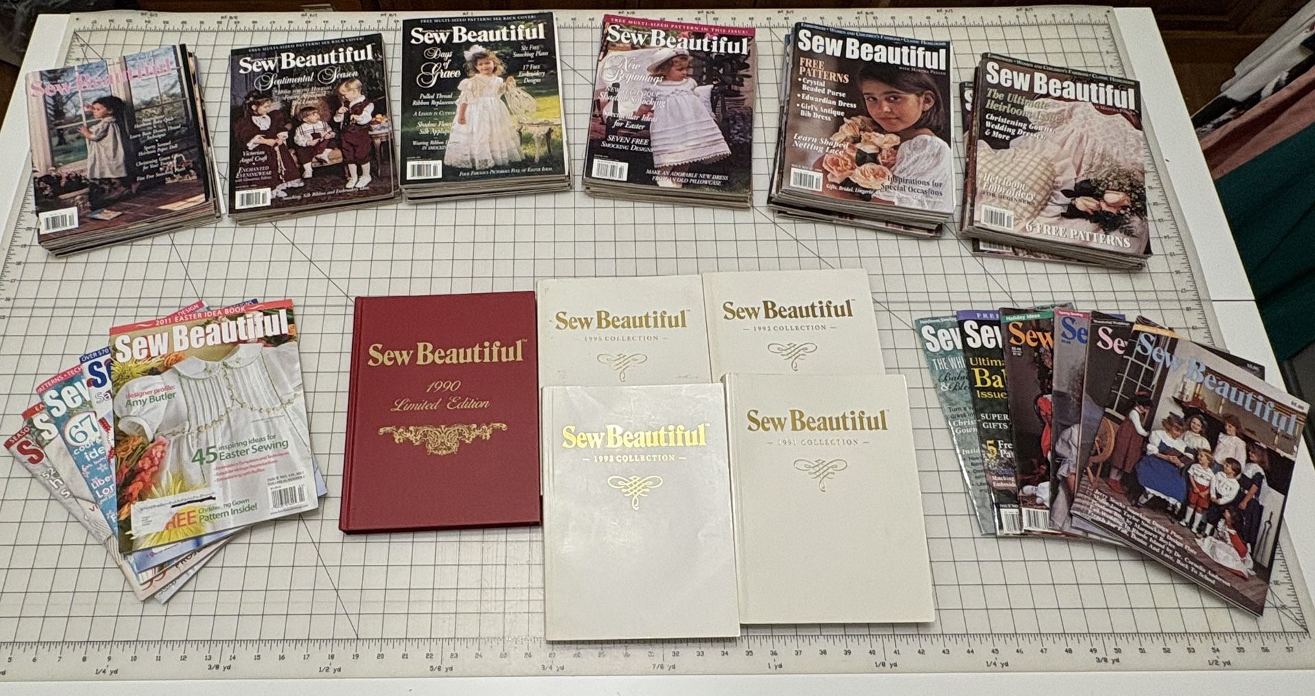 Vintage Sew Beautiful Books And Magazines 1980s+ $10+