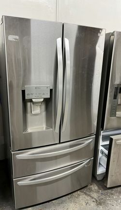 LG French Door Fridge Stainless Steel with IceMaker