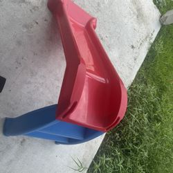 Red Toddler Slide 