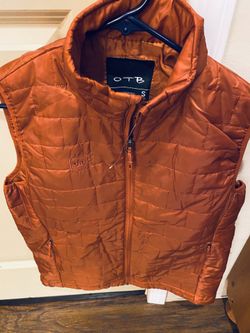Puffy vest (Small) but feels more Medium