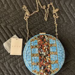 Lulu Gipsy circle crossbody purse