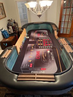 10’ Craps Table