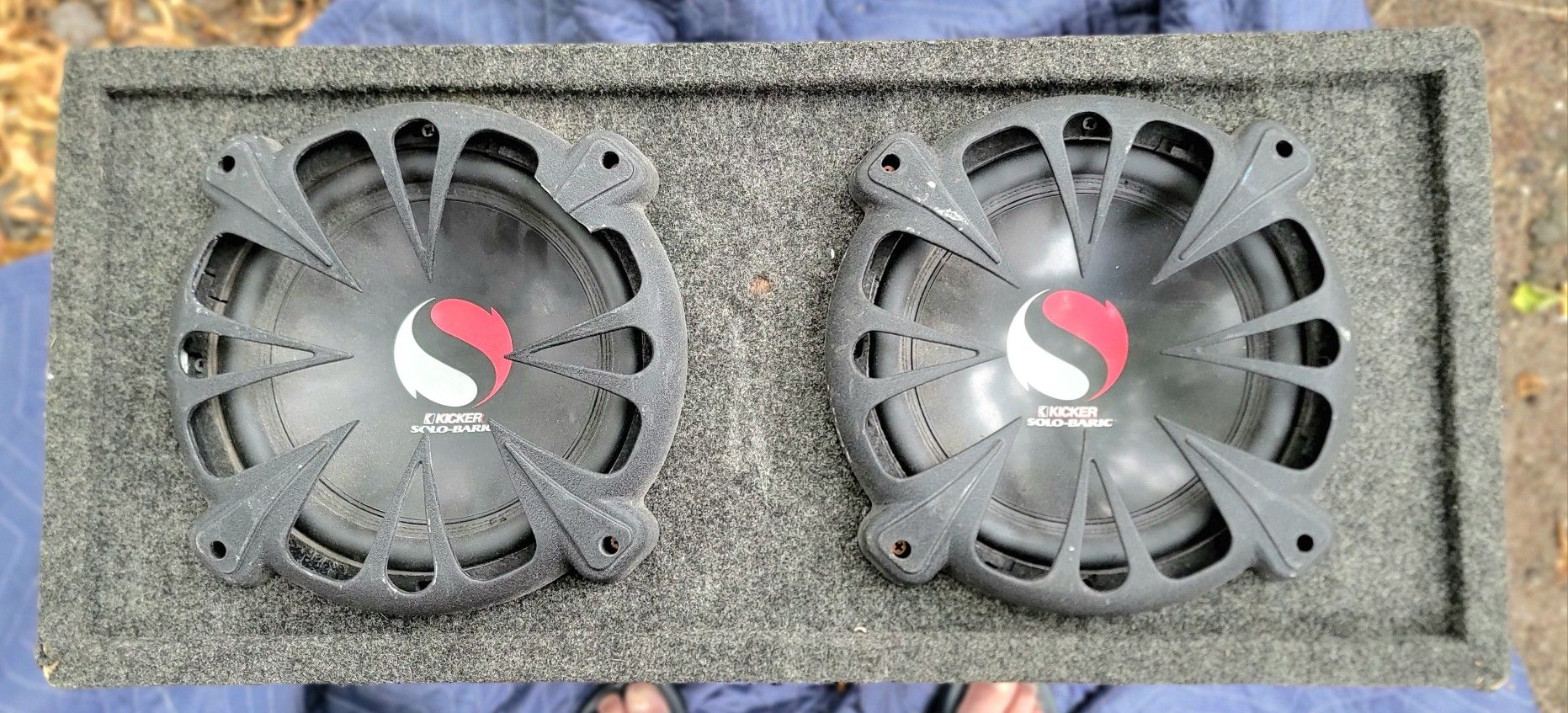 Kicker 10" Solo Baric Sealed Car Subwoofer Box Tested