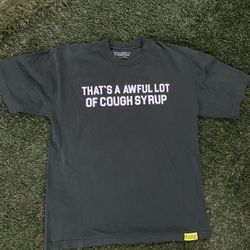 Awful Lot Of Cough Syrup Shirt Authentic Men’s Size Large 