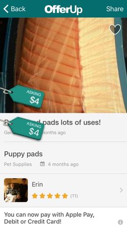 Puppy/bed pads