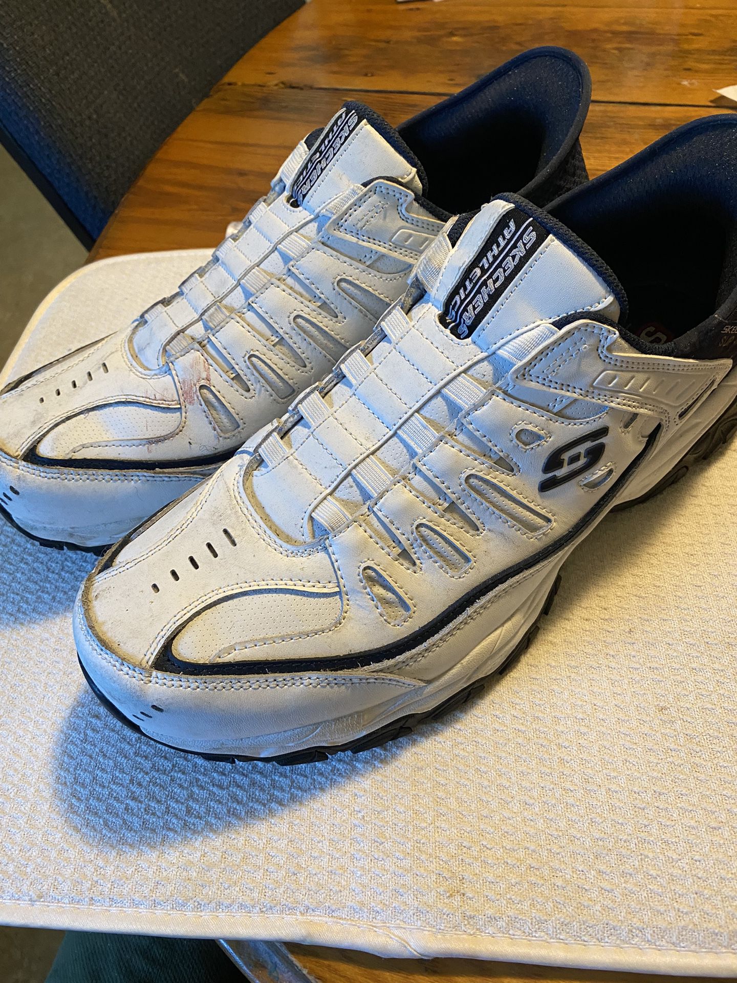 Pair Of Skechers  Size 14  Wide Sneakers ! Used 2 Times $20.00  Emmaus  area