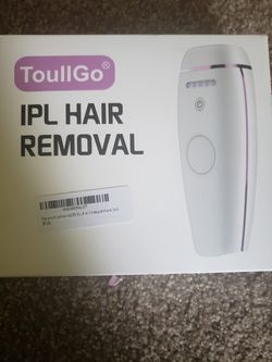 ToullGo IPL Permanent Hair Removal System, 500,000 Flashes Home Hair Removal System with LCD Display, 5 Settings for Face & Body