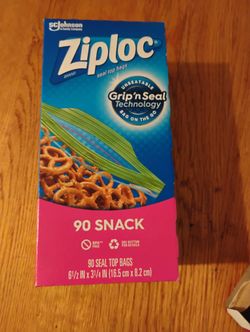 90 ZIPLOC SEAL TOP BAGS